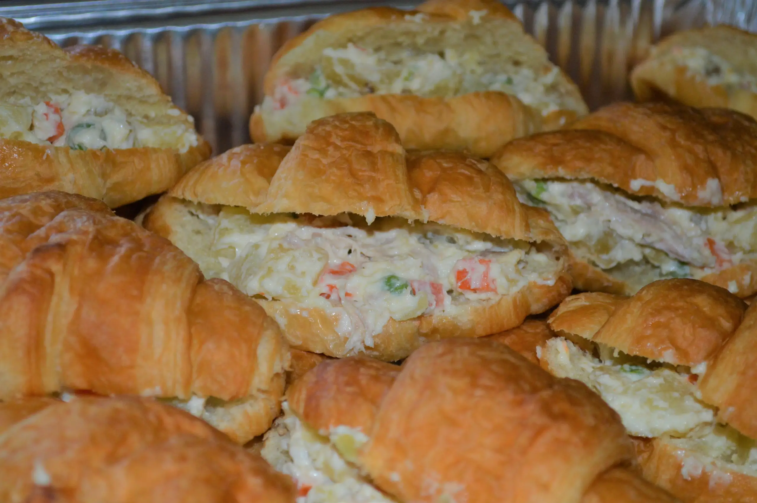 Croissants With Russian Salad
